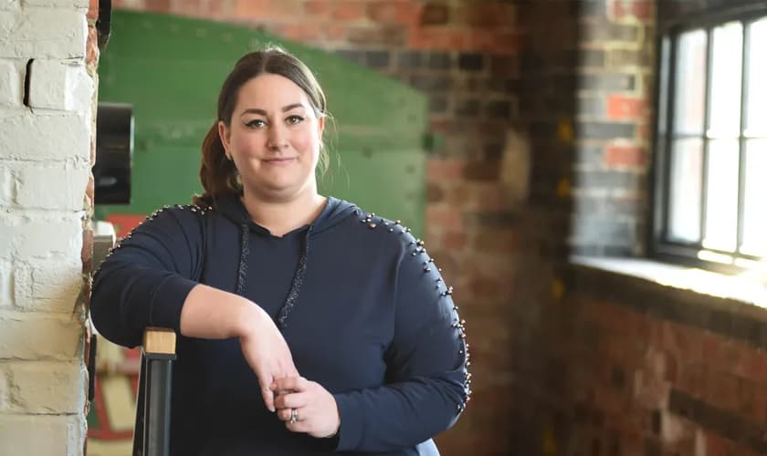 A britânica foi curada do transtorno psicológico. (Foto: Bible Society).