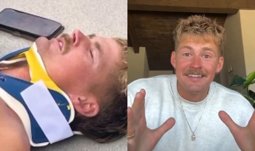 Forrest Frank foi curado por Deus. (Foto: Reprodução/Instagram/Forrest Frank).