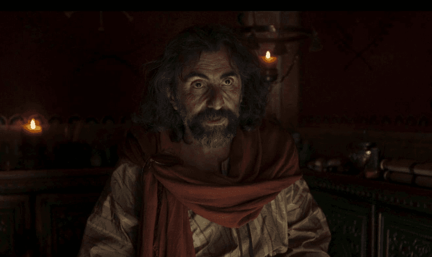 Alex Veadov, como Lucas em The Chosen. (Divulgação)