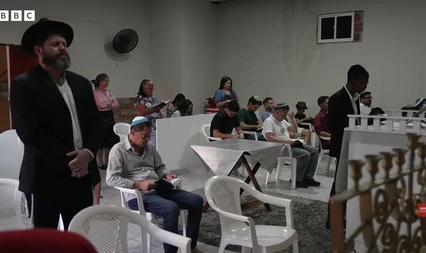 Milhares de nordestinos se converteram ao judaísmo. (Foto: Reprodução/YouTube/BBC News Brasil).