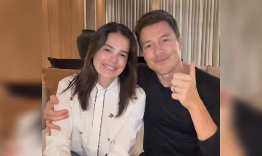 Vera Viel e Rodrigo Faro. (Foto: Reprodução/Instagram/Rodrigo Faro).