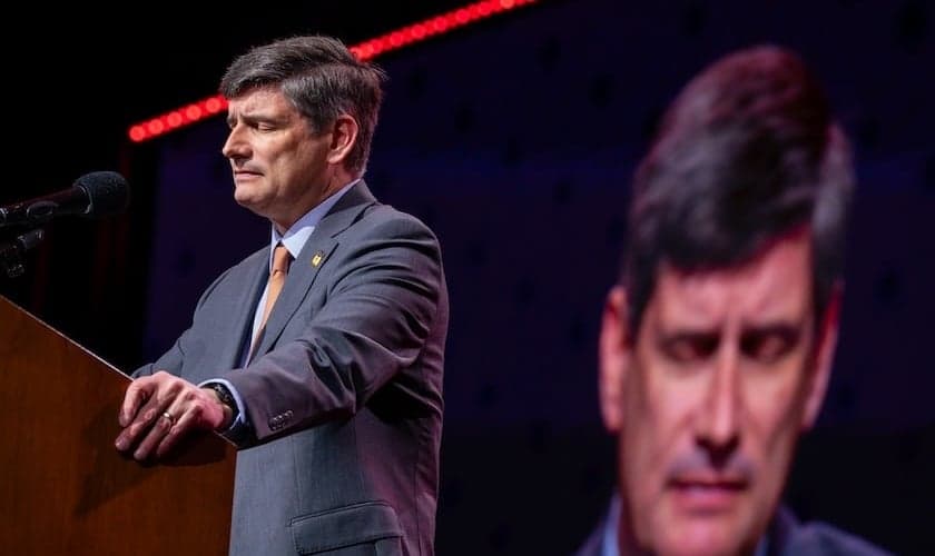 Will Graham pregou no terceiro dia do 4º Congresso Europeu de Evangelização, realizado em Berlim. (Foto: BGEA)
