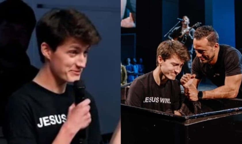 Griffin Barclay foi resgatado por Deus. (Foto: Reprodução/Instagram/Auburn Community Church).