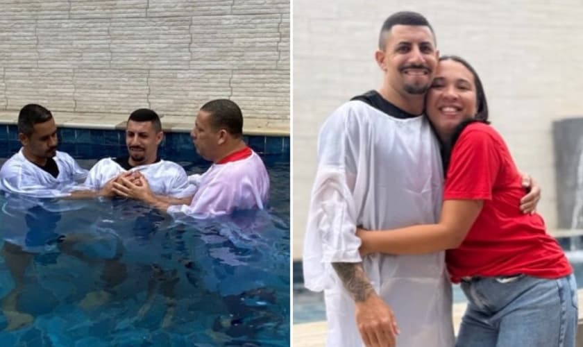 Erika Santos e Carlos Eduardo. (Foto: Reprodução/Instagram/Erika Santos)