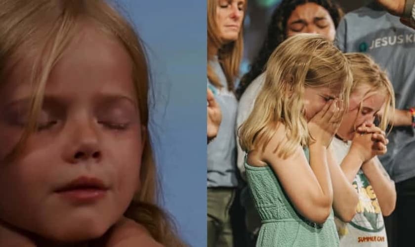 Leah testemunho que foi tocada por Jesus. (Foto: Reprodução/Instagram/Jesus Image).