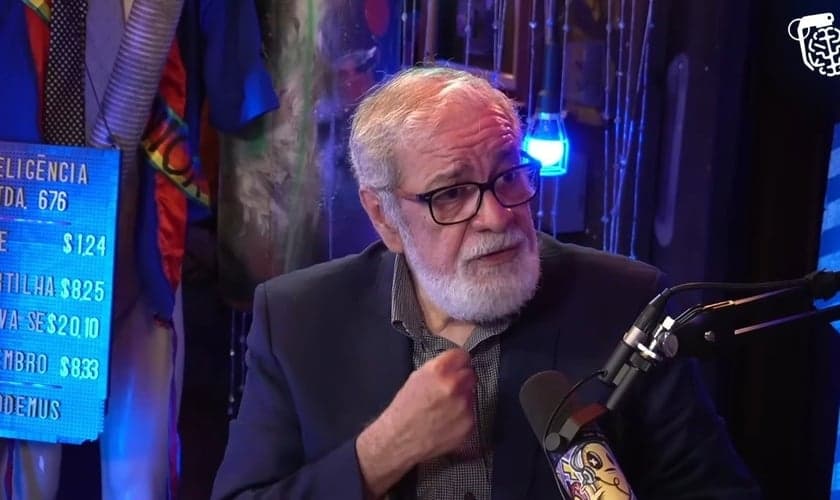 Augustus Nicodemus foi resgatado por Deus na juventude. (Foto: Reprodução/YouTube/Inteligência Ltda. Podcast).