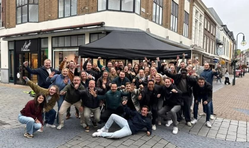 O evangelismo na Holanda. (Foto: Reprodução/Revive)