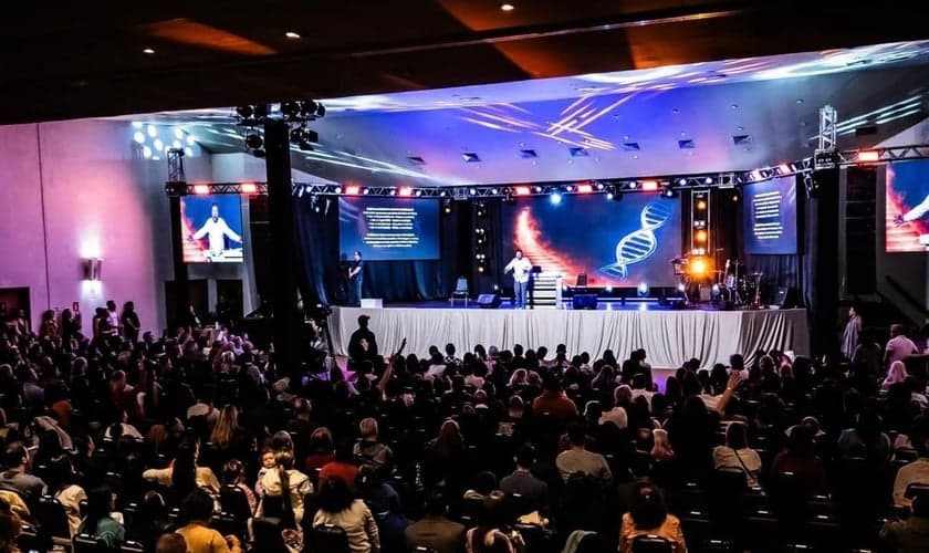Escola Profética 2025 em Santa Maria, no RS. (Foto: Ministério Engel)