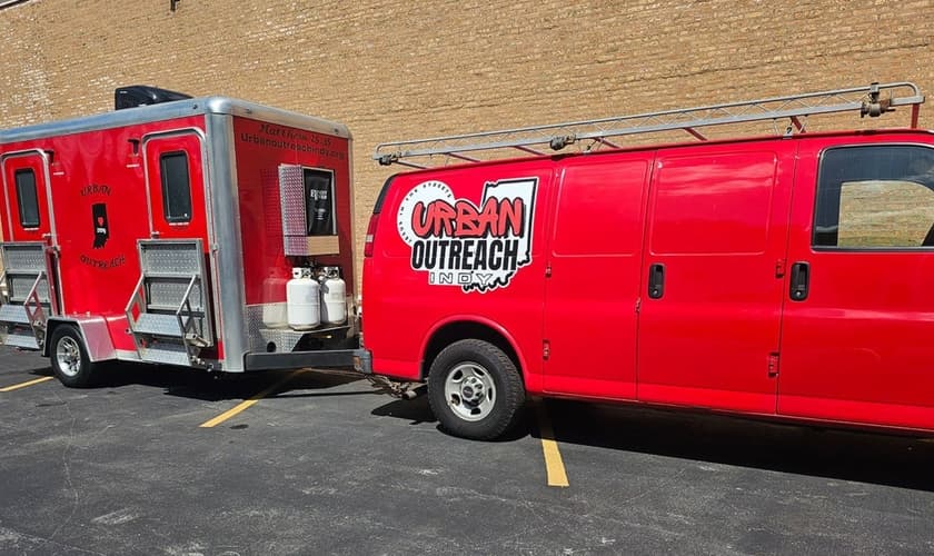 O trailer missionário. (Foto: Reprodução/AG News)