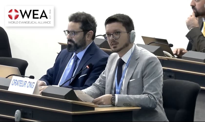 A Aliança Evangélica Mundial e a Aliança Batista Mundial denunciaram a Turquia na ONU. (Foto: Reprodução/YouTube/World Evangelical Alliance).