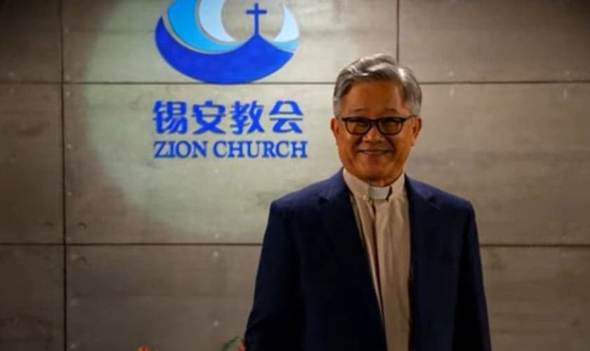 O fundador da Igreja Zion, Jin Mingri. (Foto: Reprodução/YouTube/想点就点)