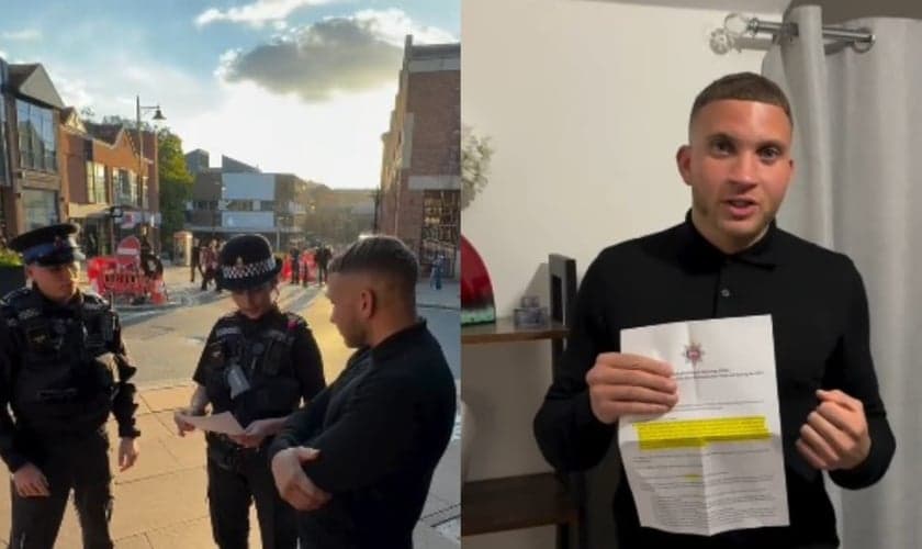 Ollie Sabatelli foi proibido de pregar em Surrey e Sussex. (Foto: Reprodução/Instagram/Ollie Sabatelli).