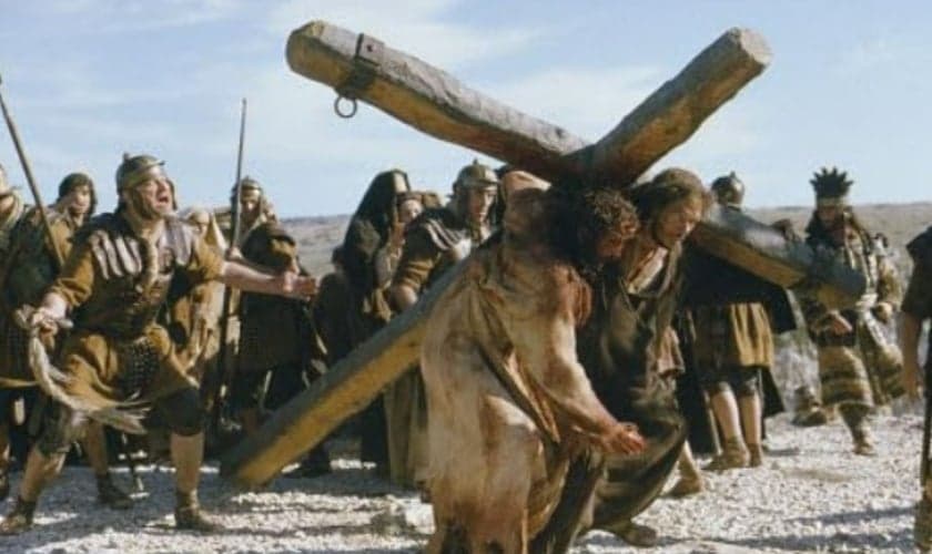 Cena de “A Paixão de Cristo”. (Foto: Reprodução/IMDB)