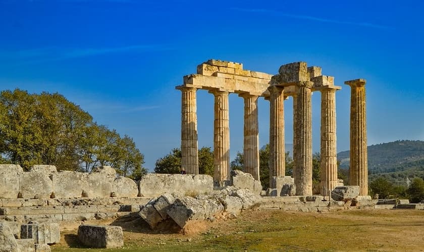 Ruínas de Corinto. (Foto: unpinenelmapa)