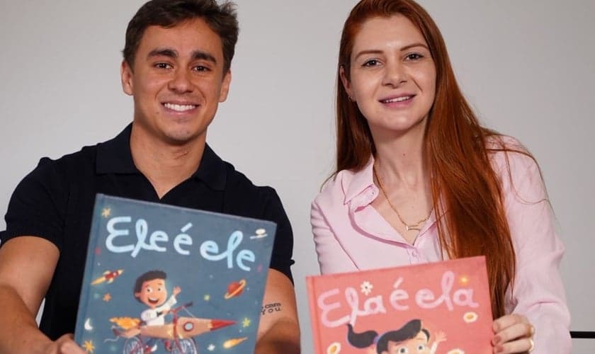 Nikolas Ferreira e Ana Campagnolo. (Foto: Divulgação)