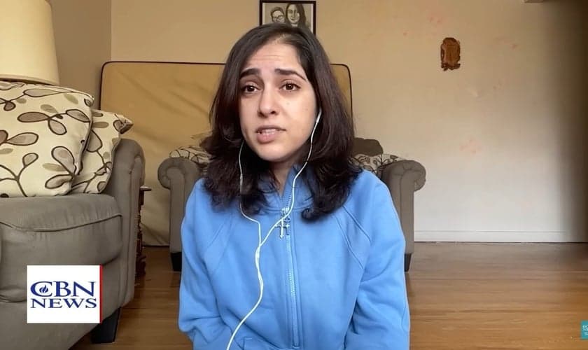 Juman Al Qawasmi. (Foto: Reprodução/YouTube/CBN News).