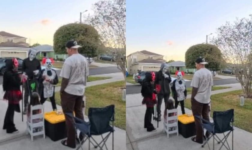 Justin Gilmour ofereceu orações nos EUA. (Foto: Reprodução/Instagram/Justin Gilmour).