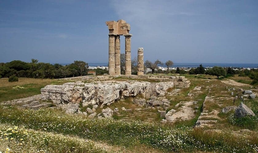 Ruínas da antiga cidade de Colossos, Turquia. (Foto: Wikipedia)