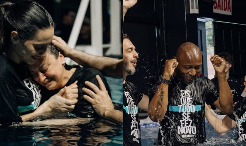 A Abba Pai Church celebrou a decisão por Cristo dos novos convertidos. (Foto: Instagram/Abba Pai Church).