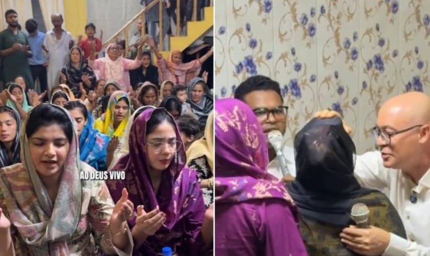 A igreja local não deixou de cultuar a Deus em meio a perseguição. (Foto: Reprodução/ Instagram/One Passion Mission).
