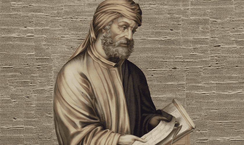 Tertuliano, em ilustração de André Thevet (1584). (Imagem: British Museum)