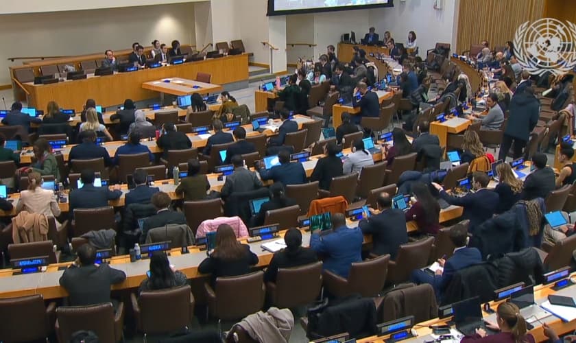 O Terceiro Comitê da Assembleia Geral das Nações Unidas aprovou a resolução. (Foto: Captura de tela/ONU).