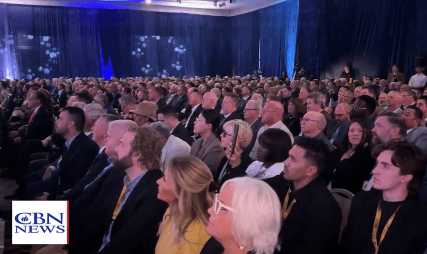 Organizadores descrevem o evento como a maior reunião desde a criação do Estado de Israel. (Captura de tela/CBN News)