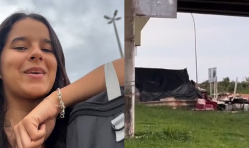 Letícia Lima doou bolos de pote a moradores de rua. (Foto: Reprodução/Instagram/Leleca Lima).