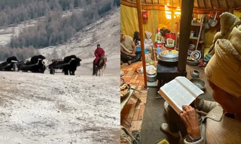 Missão brasileira na Mongólia. (Foto: Reprodução/Instagram/APMT).