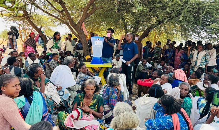 A Samaritan’s Purse ajudou a salvar a vida da comunidade local. (Foto: Reprodução/Samaritan's Purse)