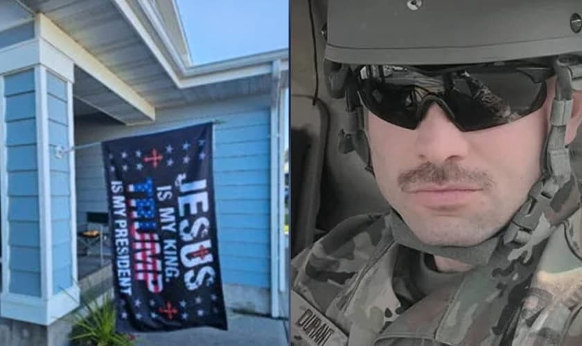 O sargento Robert Durrant. (Foto: First Liberty Institute).