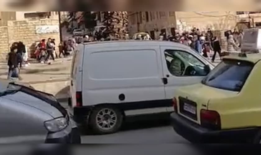 Cristãos estão fugindo do conflito em Alepo. (Foto: Portas Abertas Brasil).