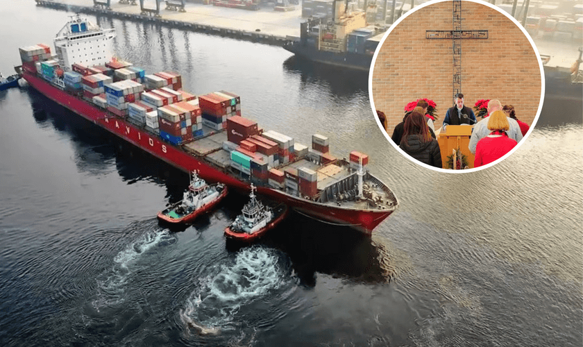 A Igreja dos Marinheiros atua junto aos profissionais que passam longos períodos isolados. (Captura de tela/YouTube/Religion Unplugged)