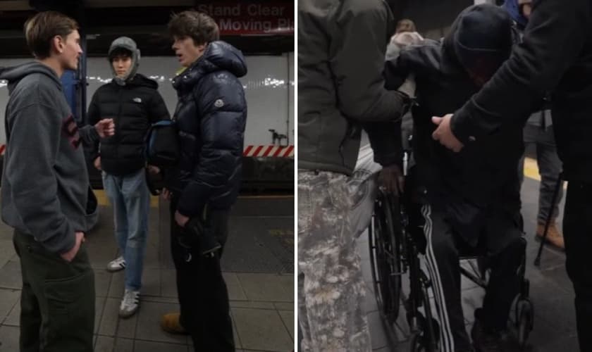 O evangelismo em Nova York. (Foto: Reprodução/Instagram/Philip Renner)