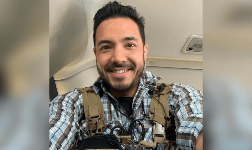 O missionário e veterano dos EUA, Michael Ryan Burke. (Foto: Facebook)